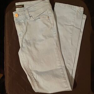 White House Black Market Blanc Blue Skinny Jeans